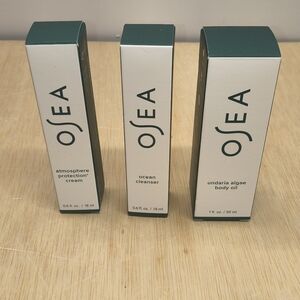 Osea Lot Ocean Cleanser, Atmosphere Protection Cream, Undaria Algae Body Oil